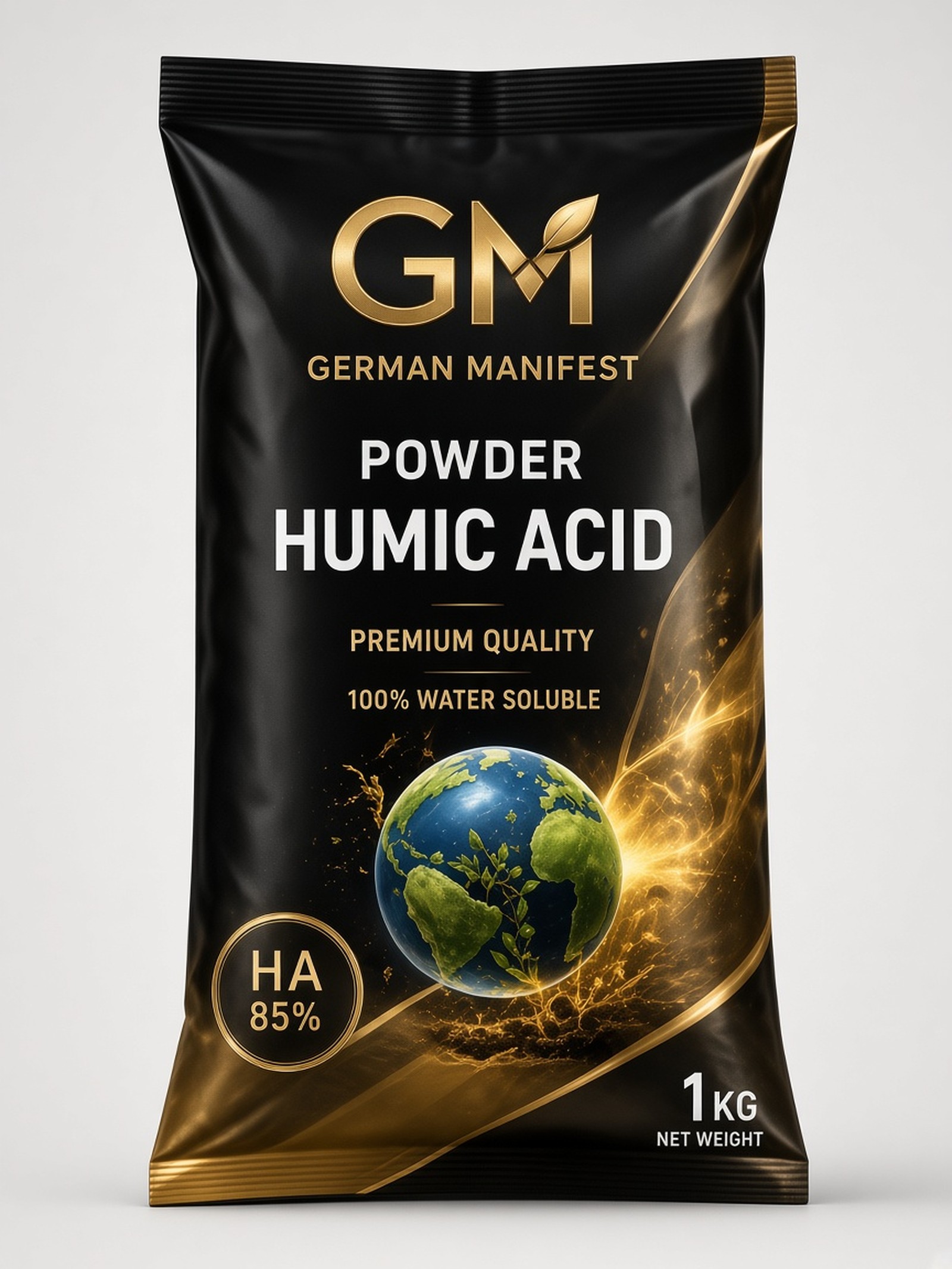 GM German Manifest humic acid fertilizer product range